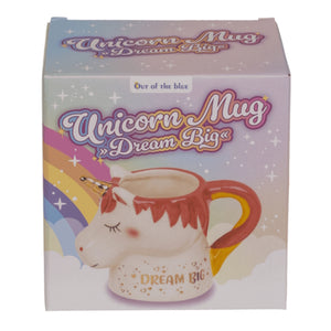 Einhorn Tasse - Kaffeebecher im Design eines Einhorn-Kopfes