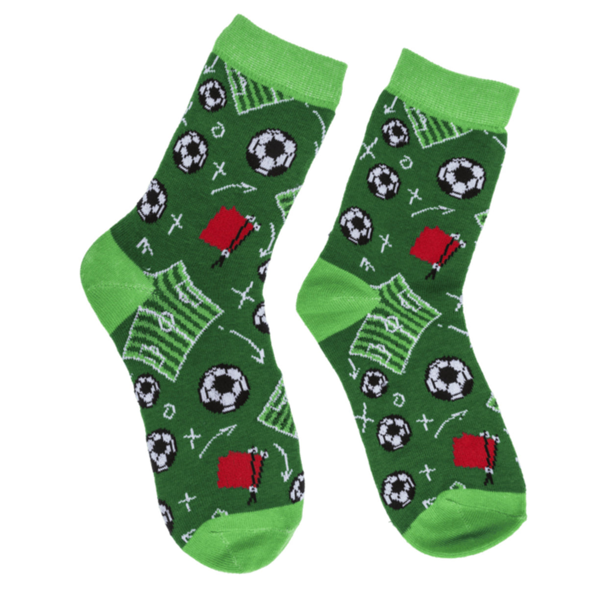 Fußball Taktik Socken in 36-42