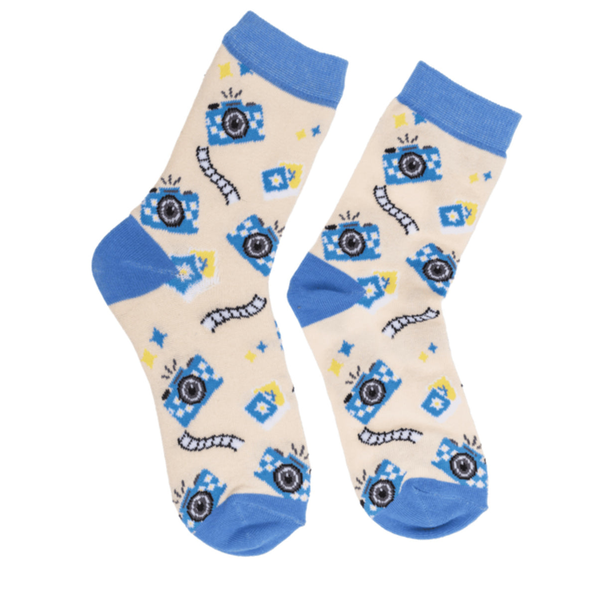 Retro Fotoapparat Socken in 36-42