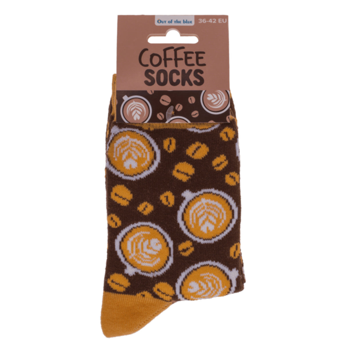 Kaffee Socken in 36-42