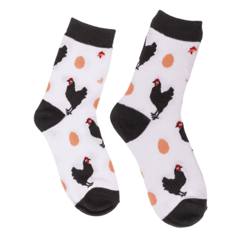 Hühner Socken in 36-42
