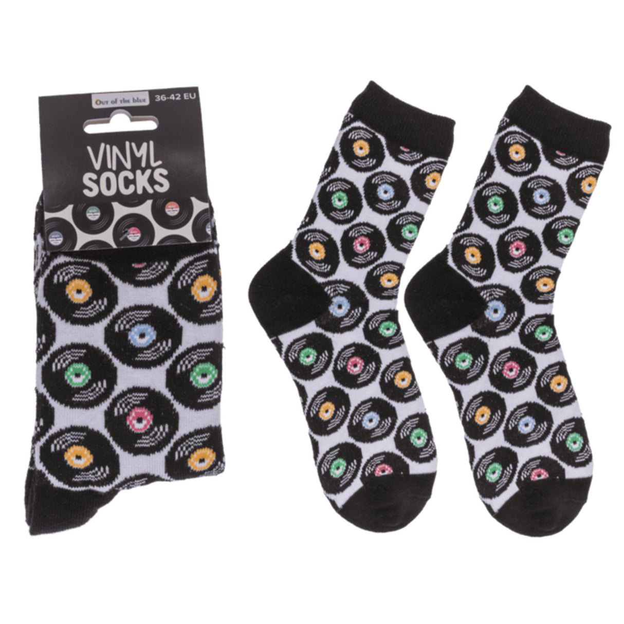 Vinyl Schallplatte Socken in 42-46
