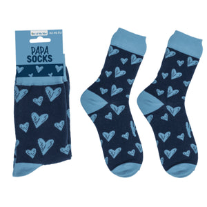 Papa Herzen Socken in 42-46
