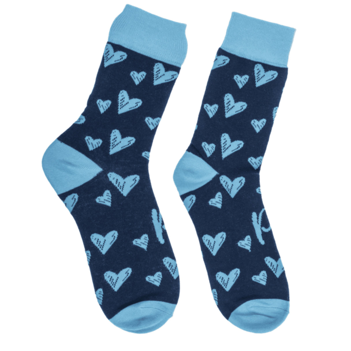 Papa Herzen Socken in 42-46