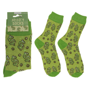 Dollarzeichen Geld Socken in 42-46