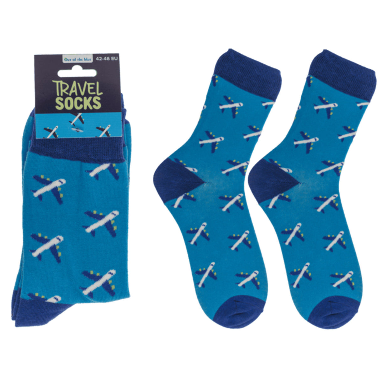 Flugzeug Socken in 42-46