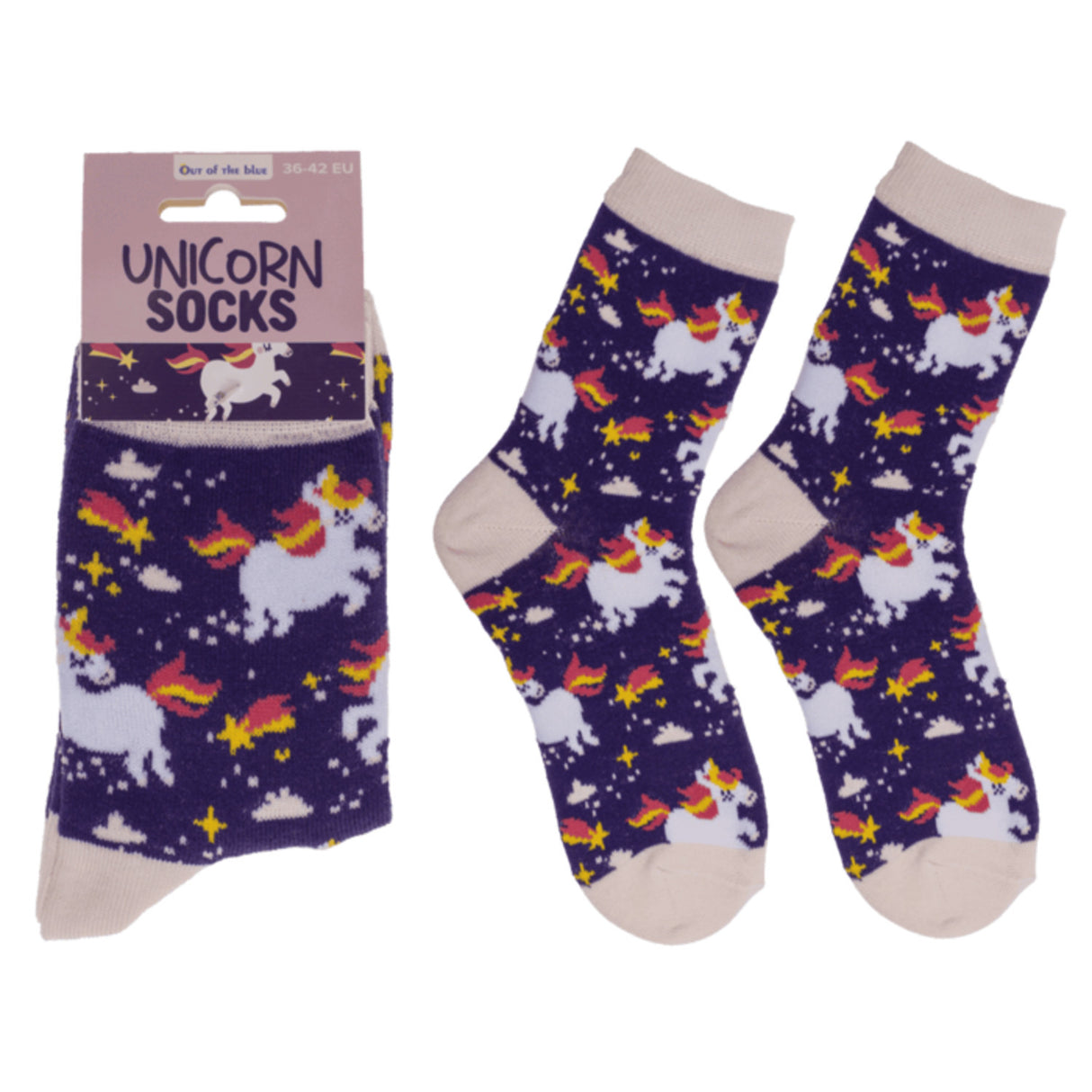Einhorn Socken in 36-42
