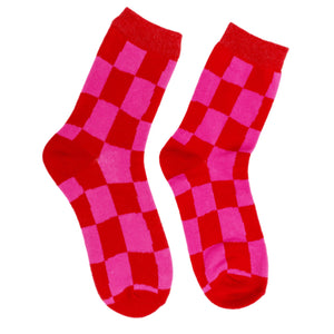 Karomuster Socken in 36-42