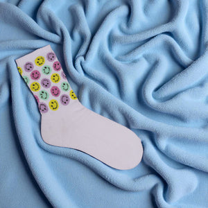Be Happy Smile Tennis Socken in 42-46