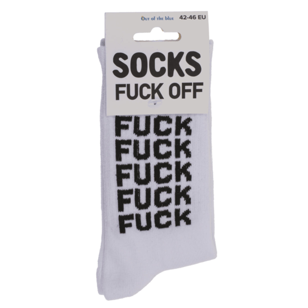 Fuck Off Tennis Socken in 42-46