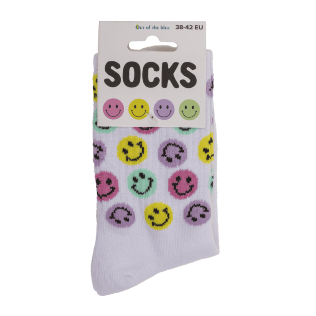 Be Happy Smile Tennis Socken in 38-42