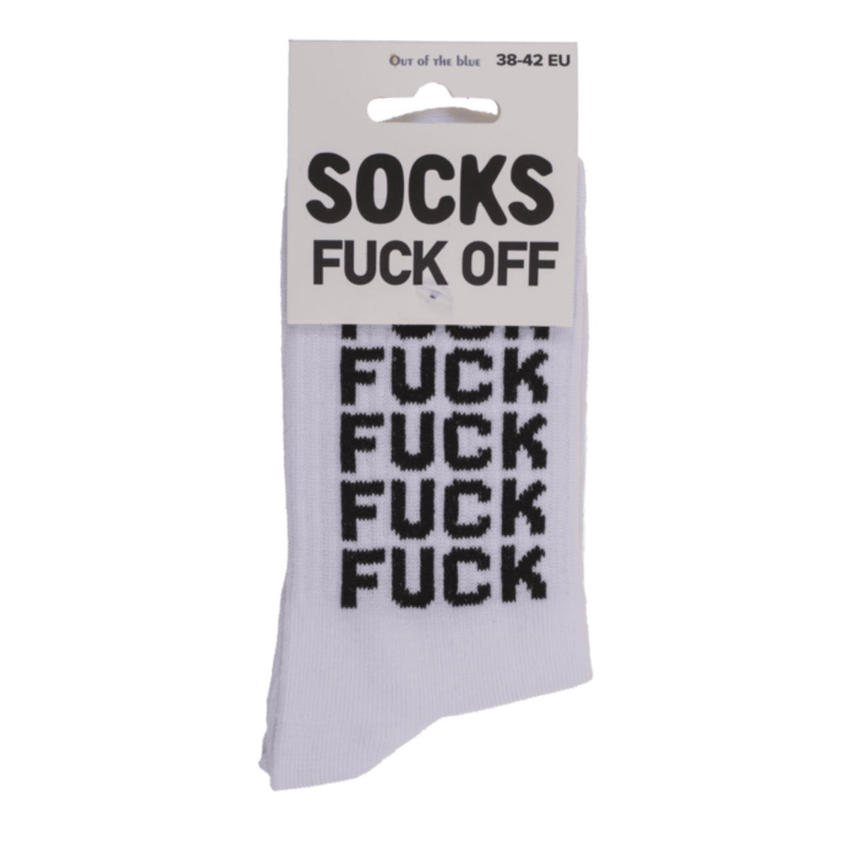 Fuck Off Tennis Socken in 38-42