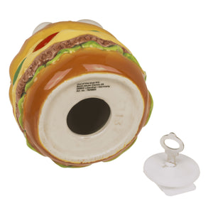 Cheeseburger Spardose in der Burgerschachtel