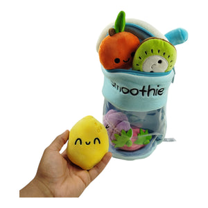 Smoothie Kuscheltier mit 5 Früchten in zufälliger Variante