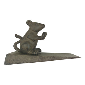Maus Türstopper aus Gusseisen
