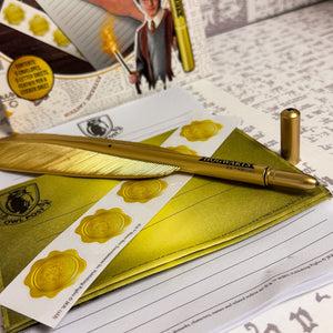 Harry Potter Hogwarts Briefset mit Federstift