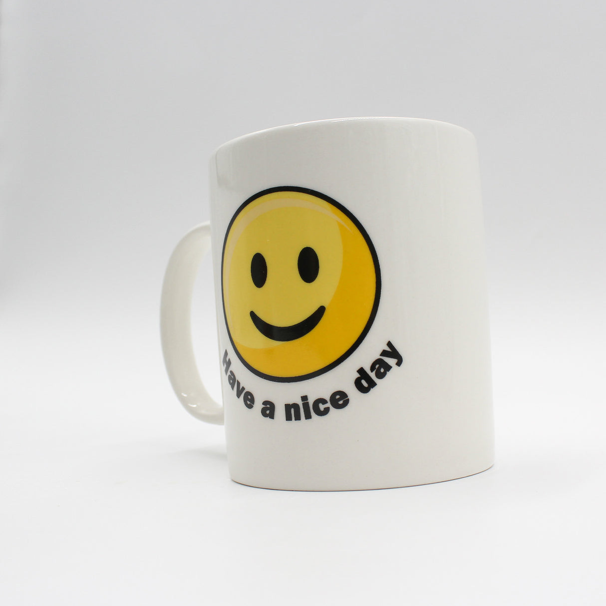 Mittelfinger Kaffeebecher - Have a nice Day mit Überraschung am Boden