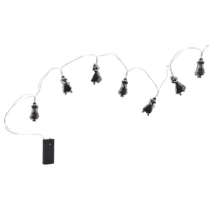 Wednesday Addams Lichterkette mit 10 Elementen