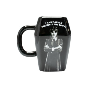 Wednesday Addams Socken und Tasse Geschenkset
