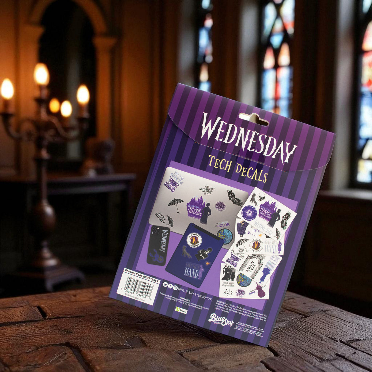 Wednesday Addams Sticker Set