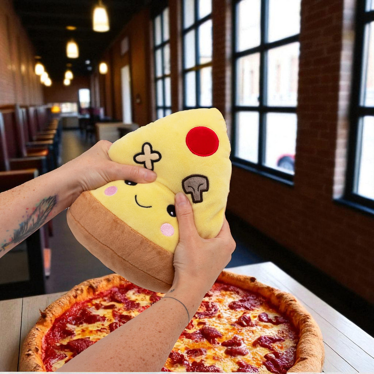 Kawaii Pizza Animigos Funky Friends Kuscheltier
