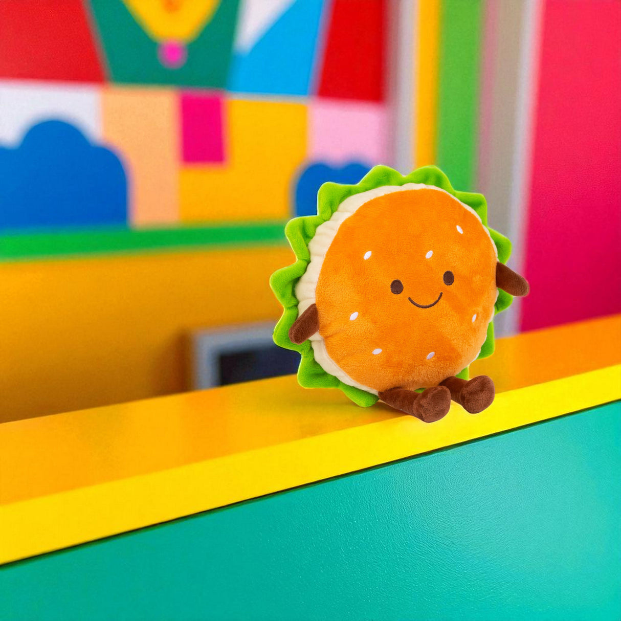 Kawaii Burger Animigos Funky Friends Kuscheltier