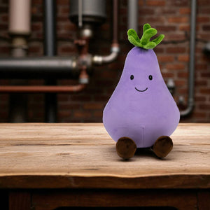 Kawaii Aubergine Animigos Funky Friends Kuscheltier