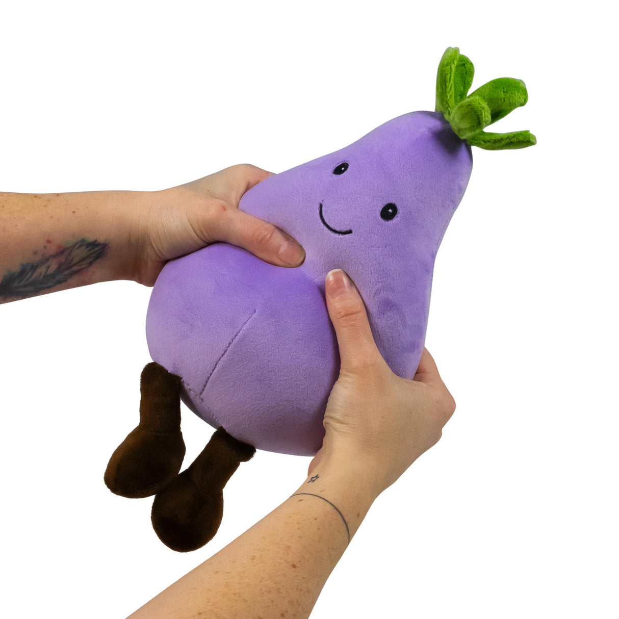 Kawaii Aubergine Animigos Funky Friends Kuscheltier