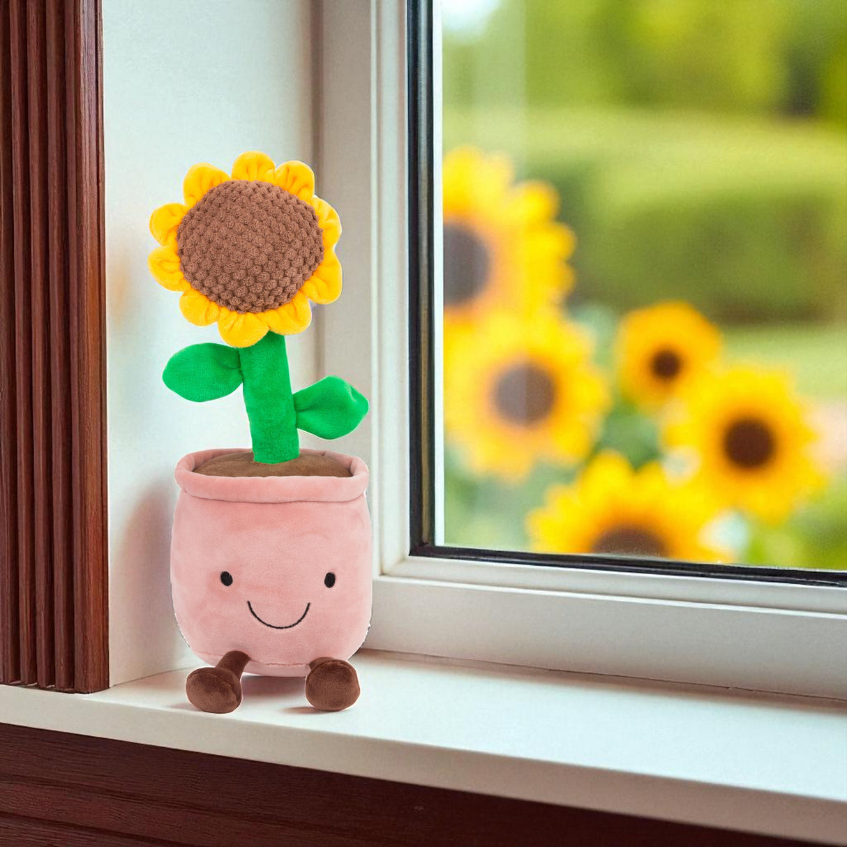 Kawaii Sonnenblume Animigos Funky Friends Kuscheltier