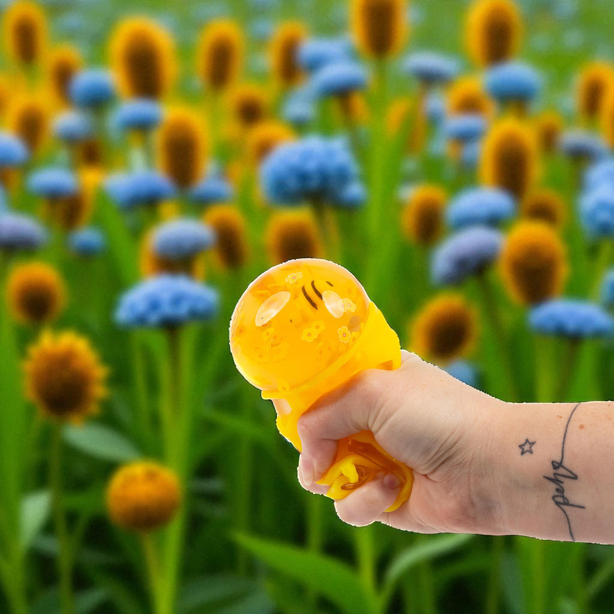 Honigwabe Antistressball