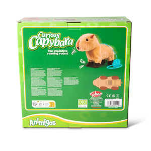 Capybara Animigos Kuscheltier an der Leine mit Lauffunktion