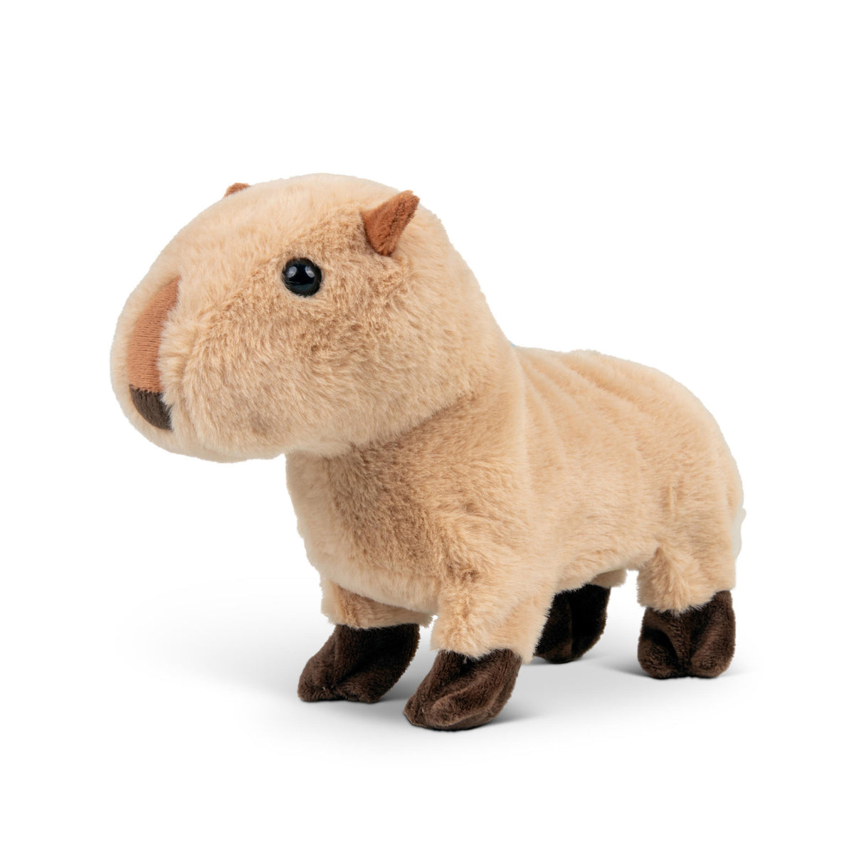 Capybara Animigos Kuscheltier an der Leine mit Lauffunktion