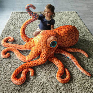 Riesiges XXL Octopus Kuscheltier- 1.5m