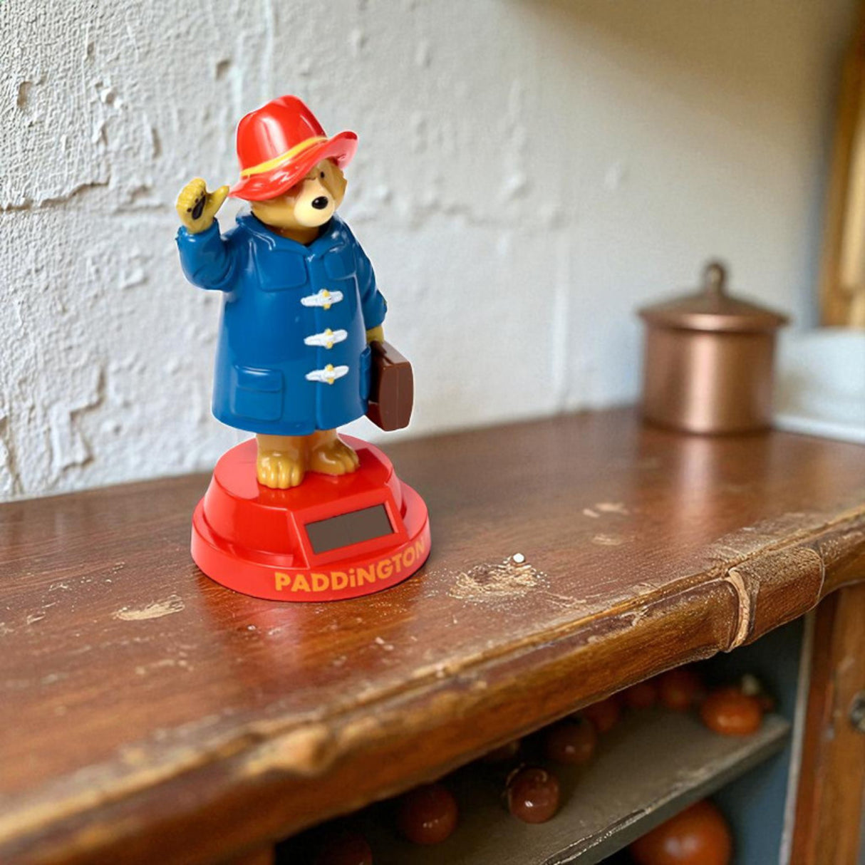 Solarfigur Paddington Bär Wackelfigur London