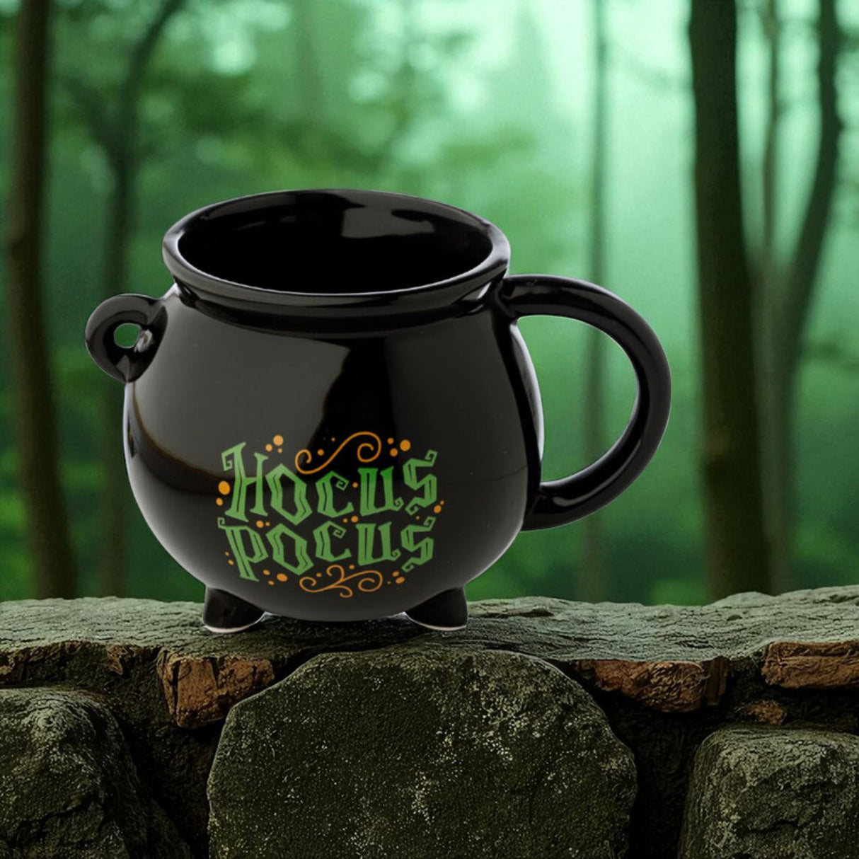 Hexenkessel Kaffeebecher - Hokus Pokus Tasse für Halloween