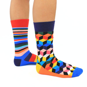 Socktastic Muster Oddsocks Socken in 39-46 im 6er Set