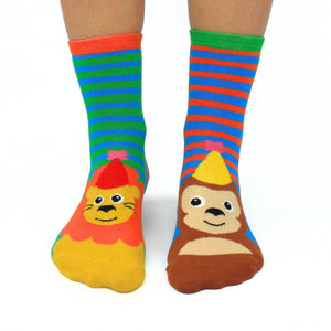 Party Pals Tiere Oddsocks Socken in 27-30 im 6er Set