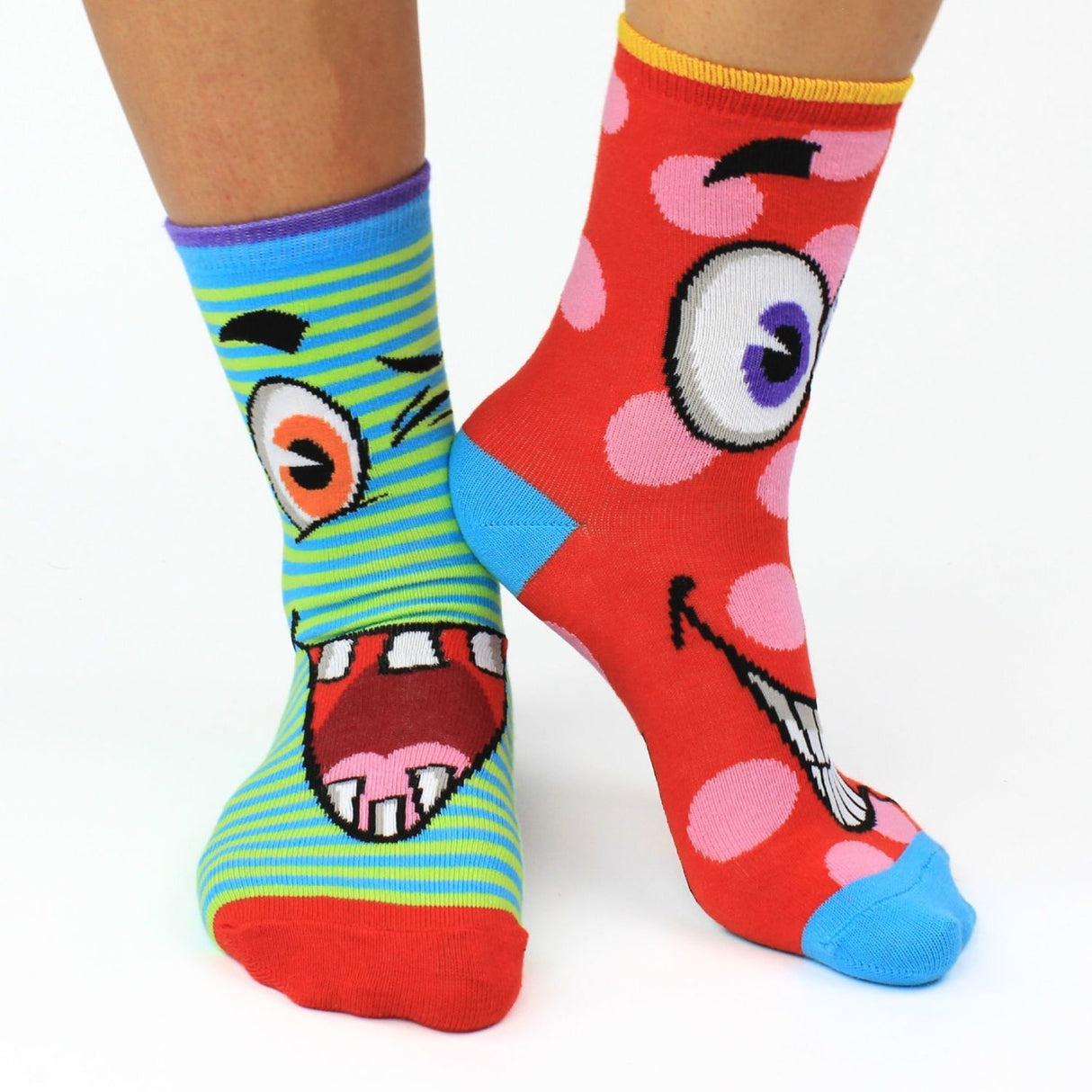 Verrückte Grimassen Silly Soles Oddsocks Socken in 30,5-38,5 im 6er Set