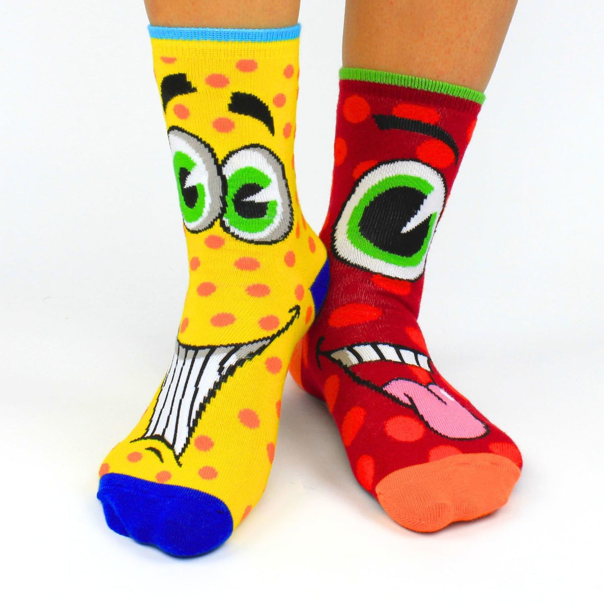 Verrückte Grimassen Silly Soles Oddsocks Socken in 30,5-38,5 im 6er Set