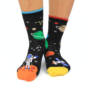 Space Explorer Weltraum Socken in 30,5-38,5 im 6er Set