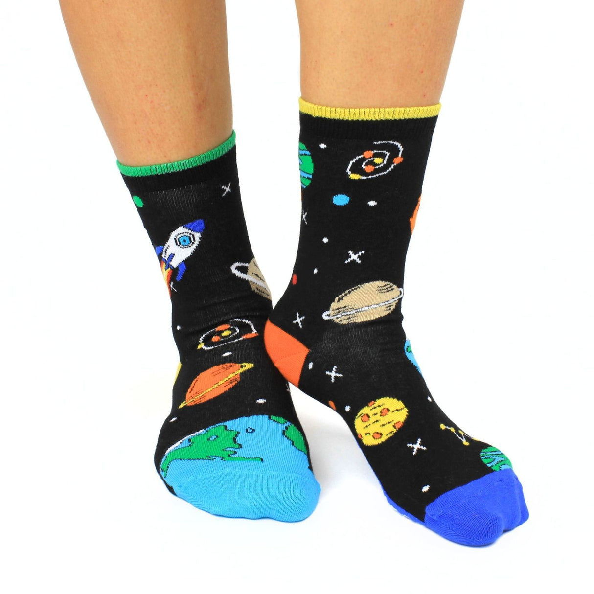 Space Explorer Weltraum Socken in 30,5-38,5 im 6er Set