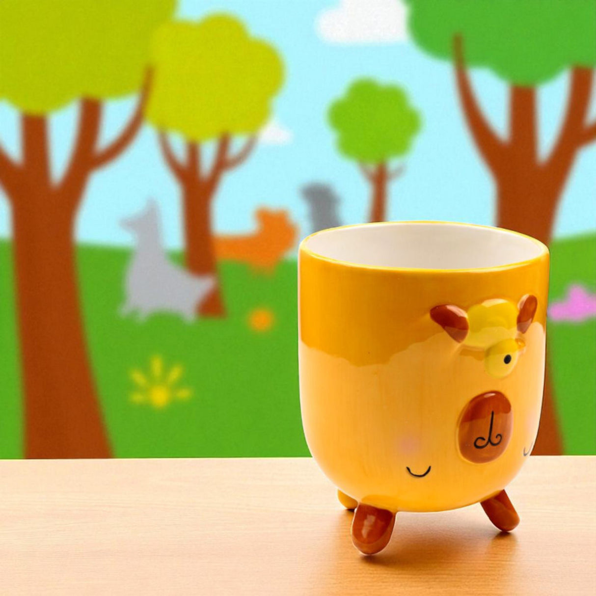 Umgedrehte Capybara Kaffetasse