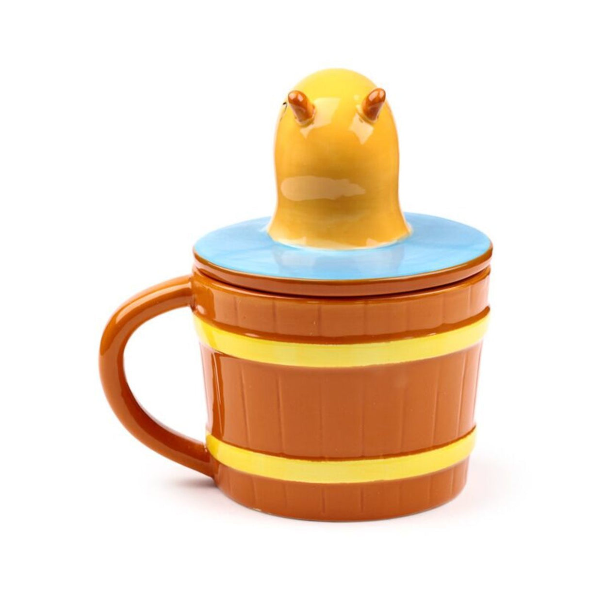 Capybara Tasse mit Deckel