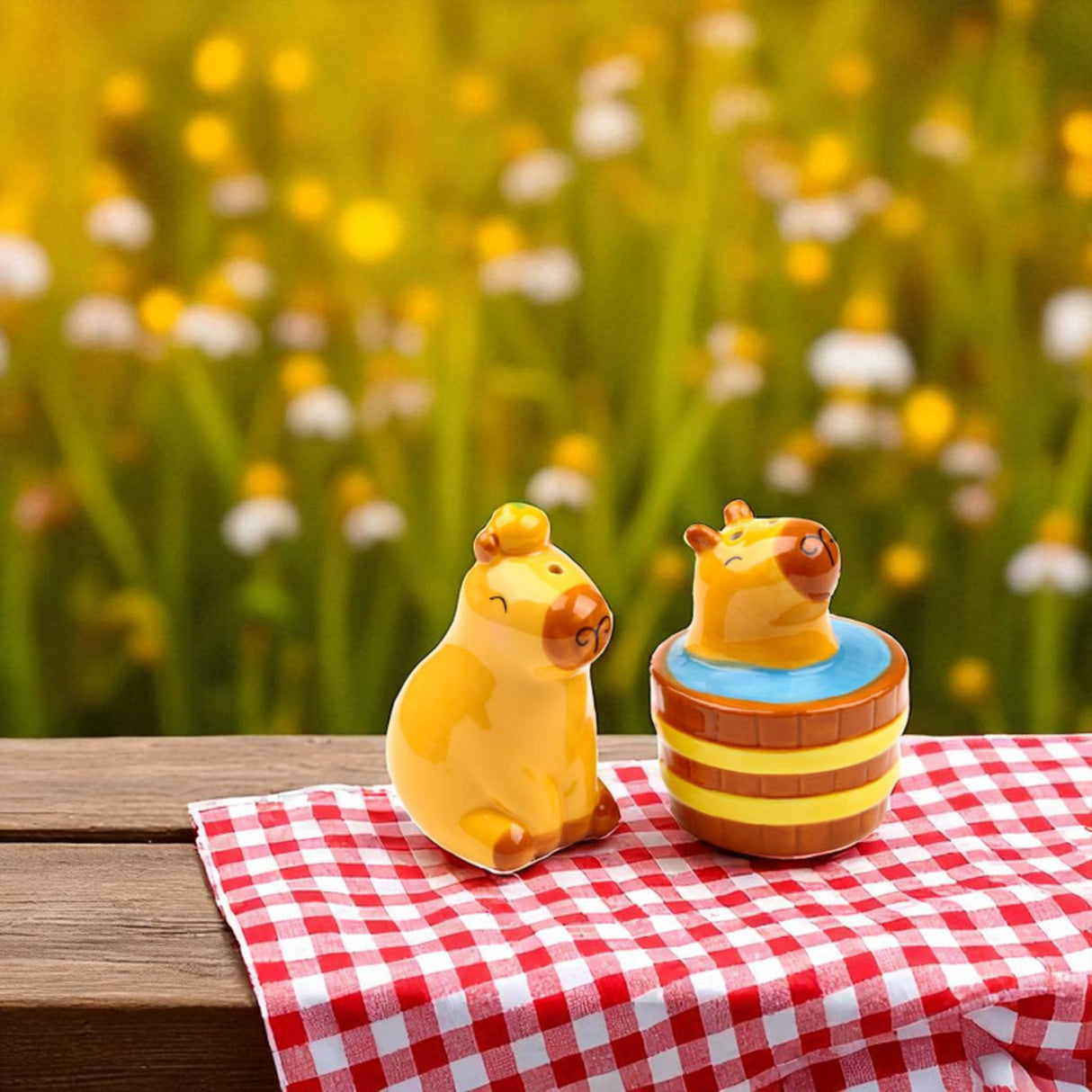 Capybara Salz- und Pfefferstreuer Set