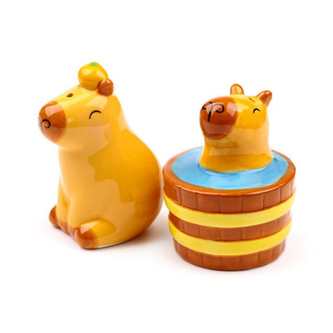 Capybara Salz- und Pfefferstreuer Set