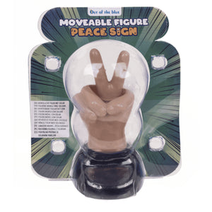 Peace Zeichen Solar Wackelfigur