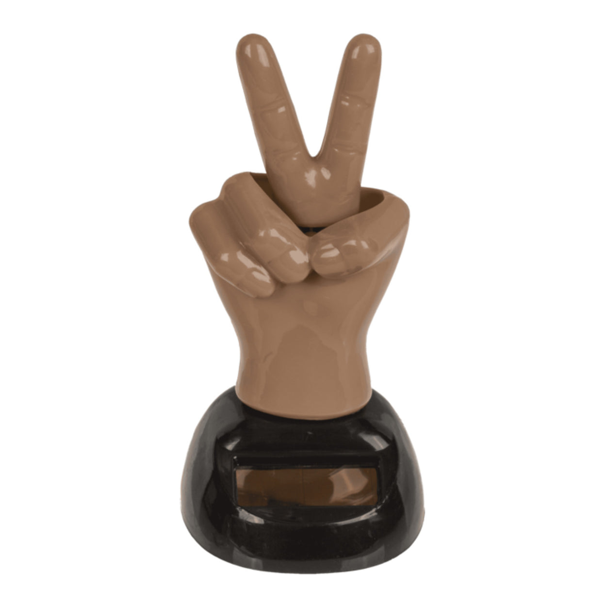 Peace Zeichen Solar Wackelfigur
