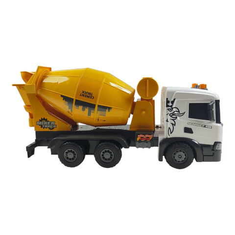 Scania LKW-Betonmischer Spielzeug mit Friktionsmotor, Licht und Sound