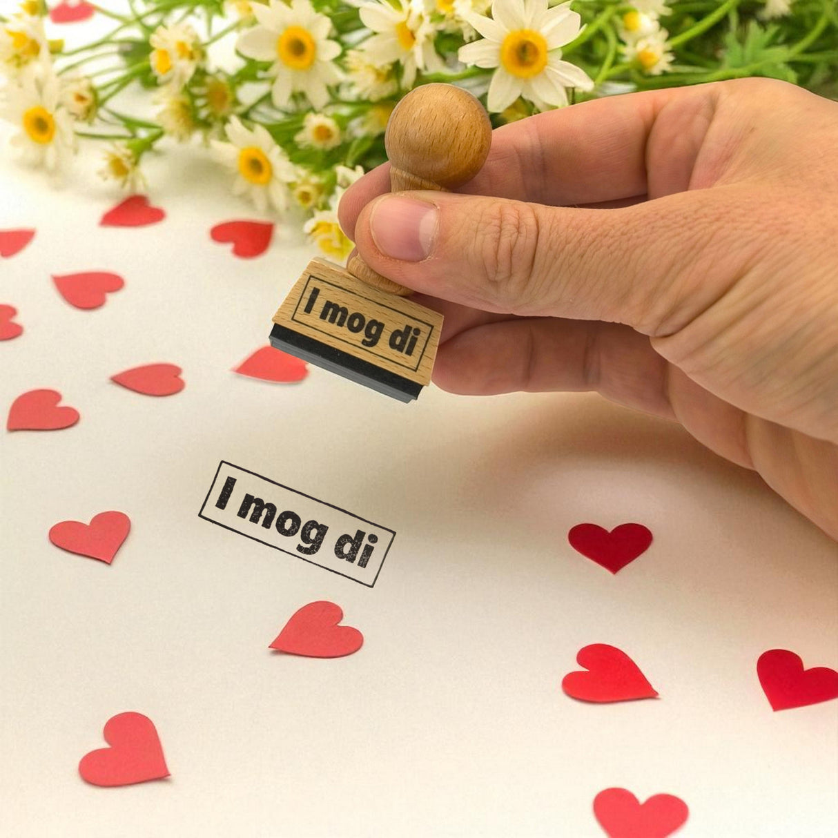 I mog di Holzstempel