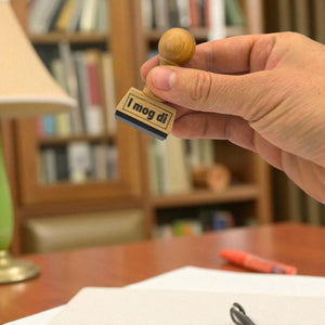 I mog di Holzstempel